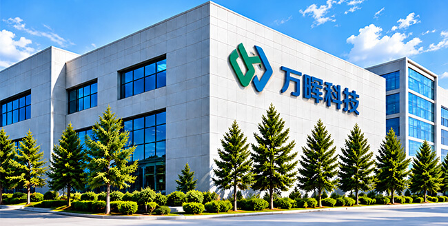 万晖科技现代化厂房外观
